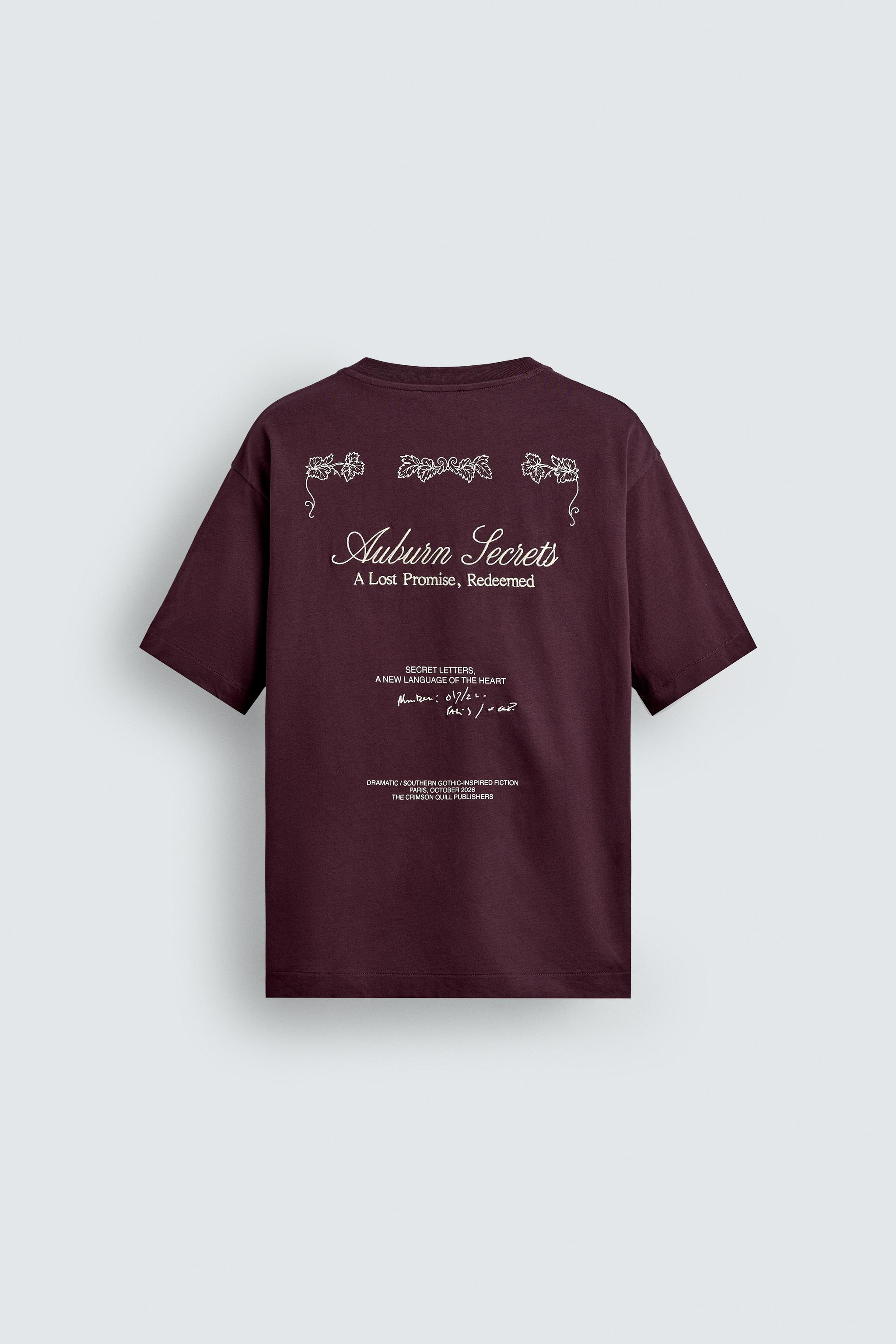 TEXT PRINT T-SHIRT